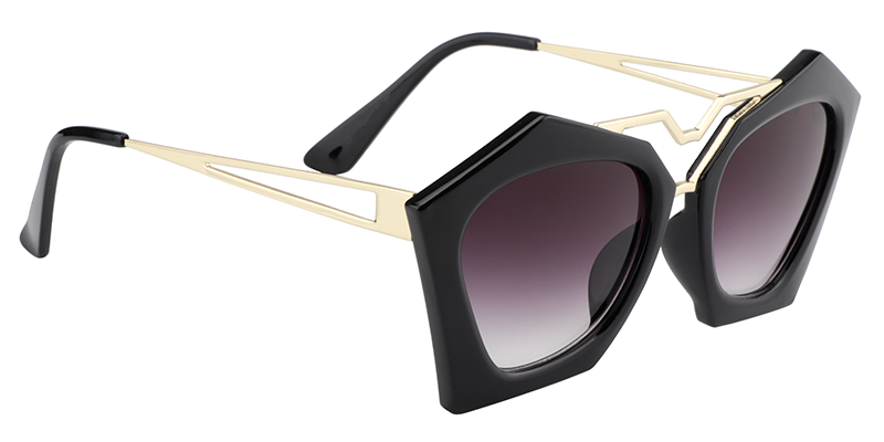 Aviator Black Sunglasses | Zeelool Sunglasses Online3