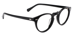 Vicente Round Black Glasses3