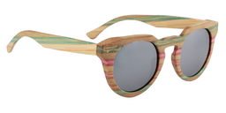 Juanita Round Silver Sunglasses3