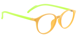 Latonia Round Yellow Glasses3