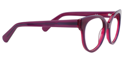 Reba Round Purple Glasses4