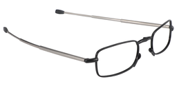 Alice Rectangle Black Reading Glasses3