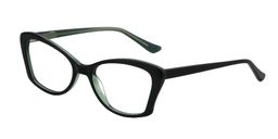 Brianna Cat Eye Green Glasses2