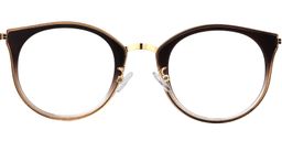Viola Cat Eye Brown Glasses4