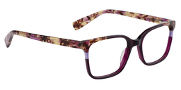 Joanna Rectangle Purple Glasses3