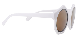 Elliot Geometric White Sunglasses4