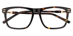 Slater Rectangle Tortoise Glasses1
