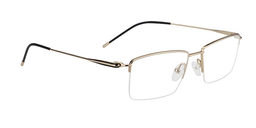 Baber Rectangle Gold Glasses3