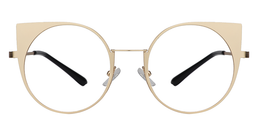 Ursula Cateye Gold Glasses0