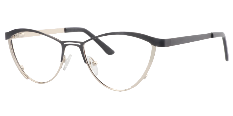 Browline Black Glasses | Zeelool Eyeglasses2