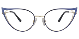 Phoenix Cateye Blue Glasses1