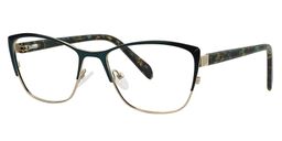  Thurza Cat Eye Green Glasses 3