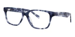 Dawson Rectangle Blue Glasses 3