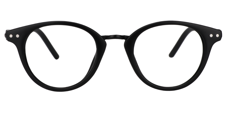 Round Black Glasses | Zeelool Eyeglasses0