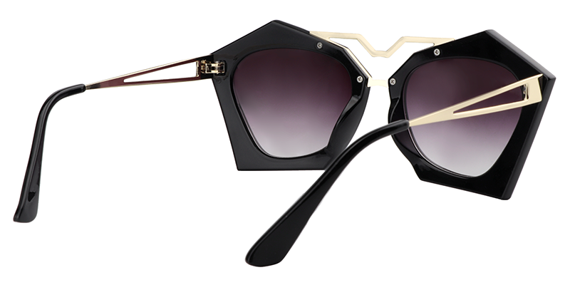 Aviator Black Sunglasses | Zeelool Sunglasses Online5