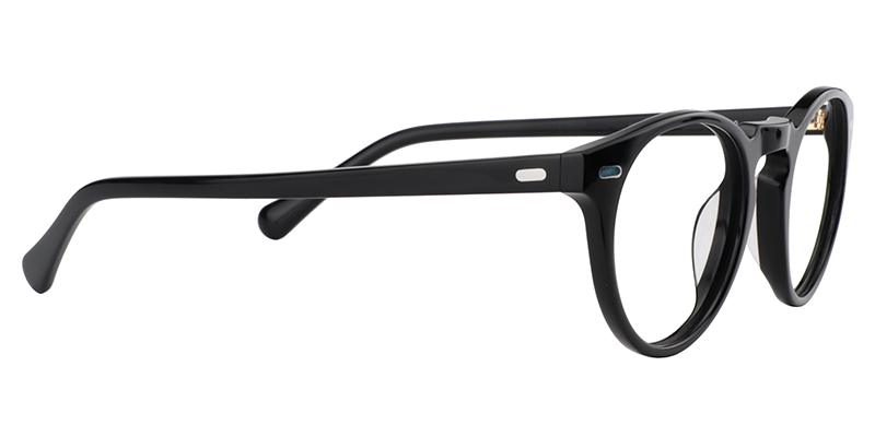 Round Black Glasses | Zeelool Eyewear4