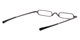 Karol Oval Dark Gray Reading Glasses4