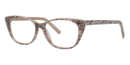 Luke Cateye Beige Glasses2
