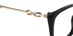 Alicia Cateye Black Glasses5