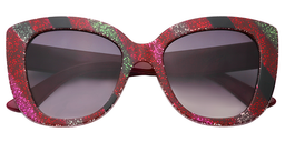 Allegra Butterfly Red Sunglasses1