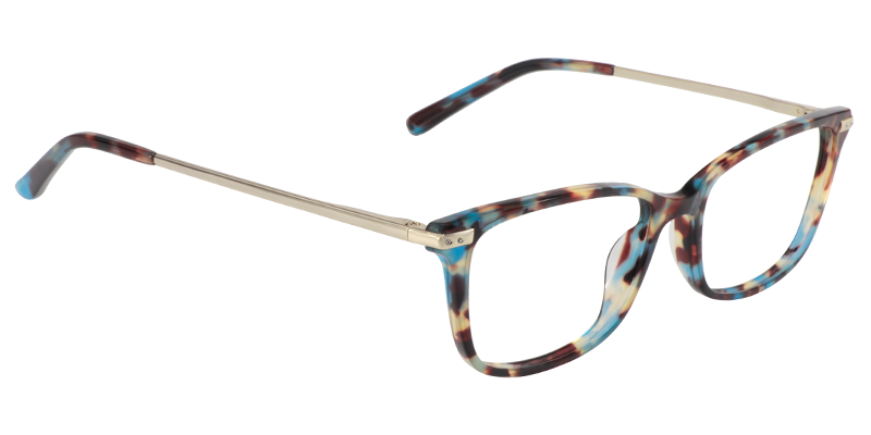 Rectangle Tortoise Glasses| Zeelool Eyeglasses5