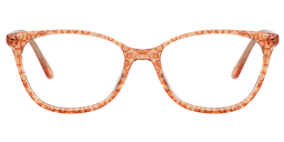 Sandra Rectangle Living Coral Glasses0