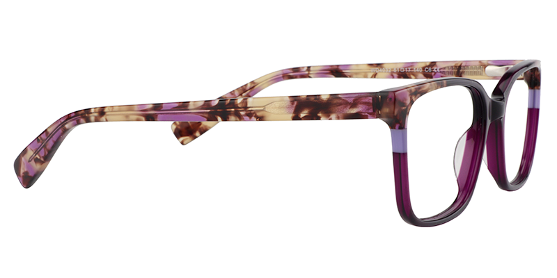 Rectangle Purple Glasses4
