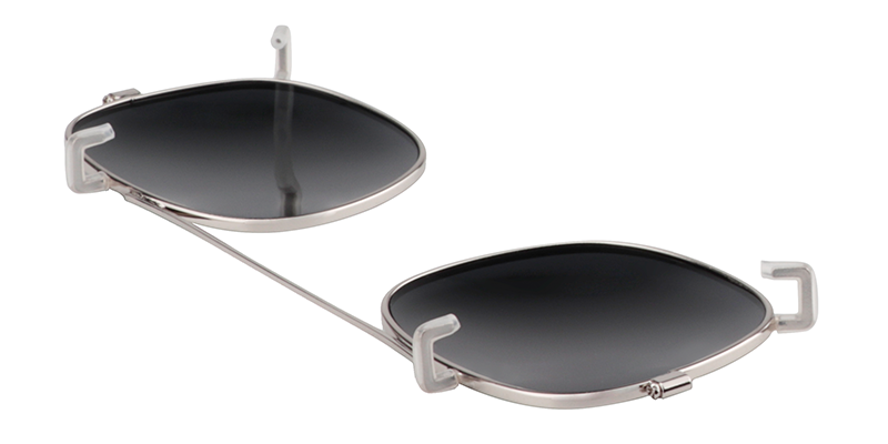 Clip-On Black-Clear Sunglasses | Zeelool Sunglasses6