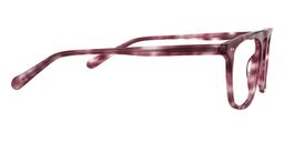 Cynthia Rectangle Pink Tortoise Glasses 5