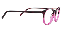 Joliet Round Bright Pink Glasses4
