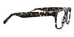 Dawson Rectangle Black Glasses 5