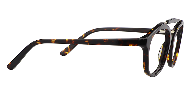 Aviator Tortoise Glasses | Zeelool Eyeglass Frames4