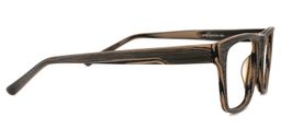 Mendez Rectangle Black Glasses2