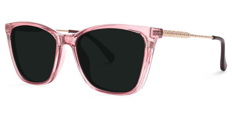 Curtina Clip-on Pink Glasses