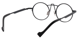 Abdul Round Dark Blue Glasses5