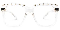 Zaida Square Clear Glasses0