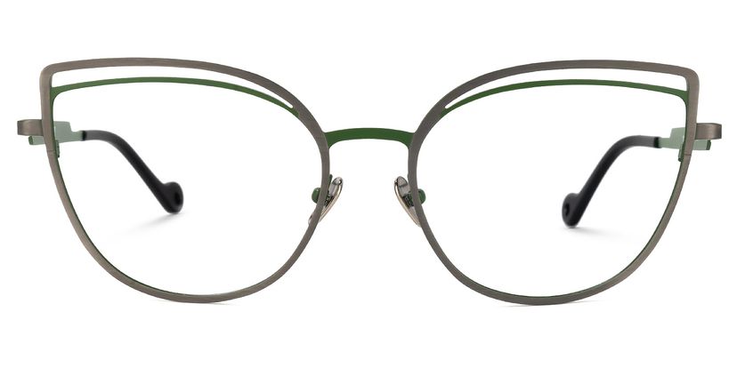 Khan Cateye Gray Glasses