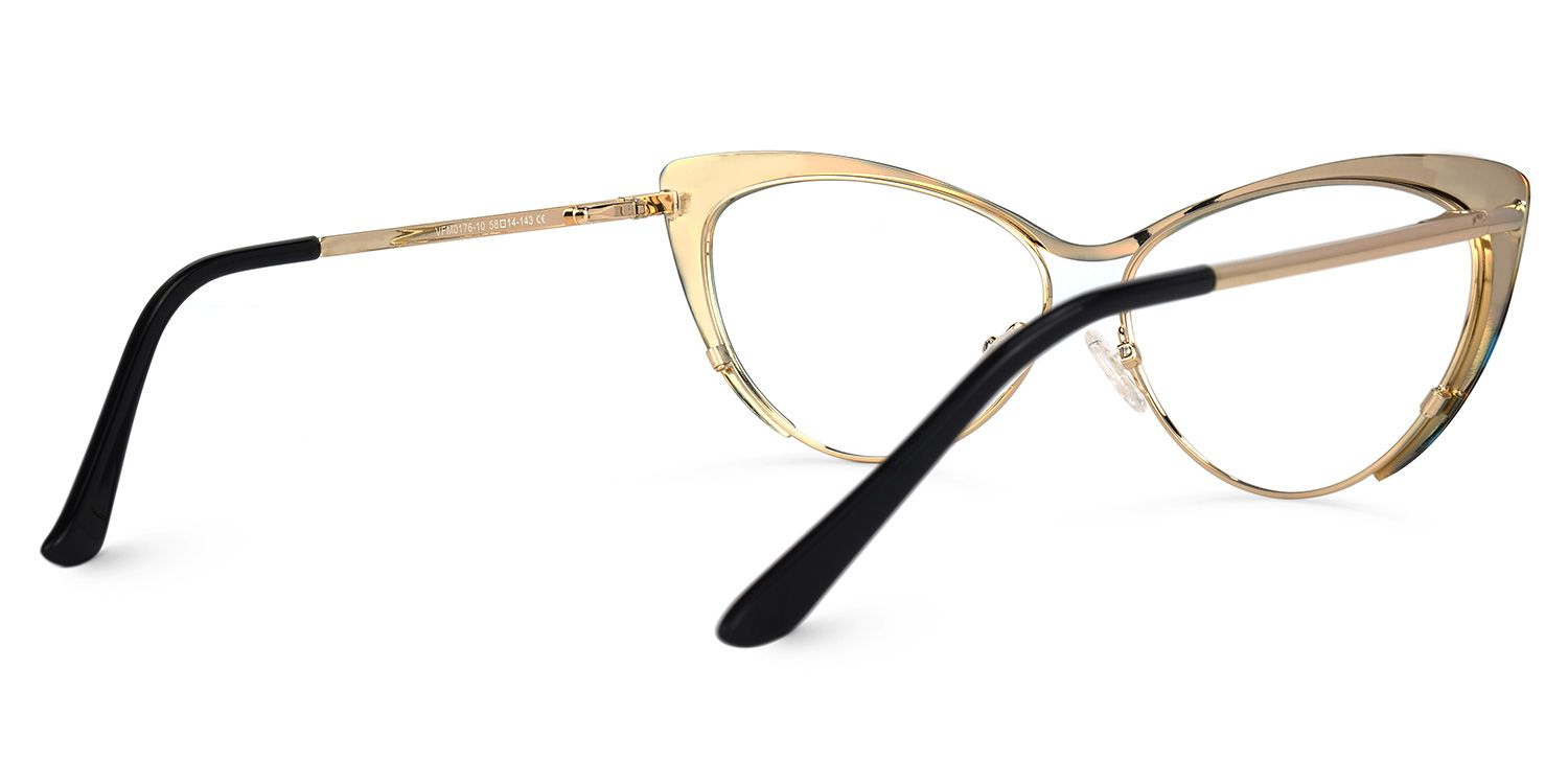 Cateye Black Glasses | Zeelool Eyeglasses3