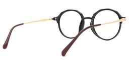 Meyko Round Black Glasses3