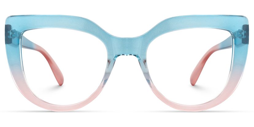 Snead Cateye Blue Glasses