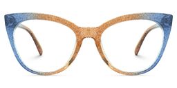 Ellzey Cateye Beige Glasses0