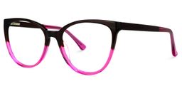 Rosario Cateye Purple Glasses1