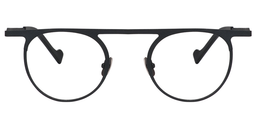 Baillie Round Dark Blue Glasses0