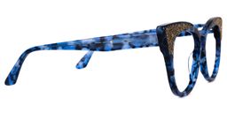 Yarisbeth Cateye Blue-Tortoise Glasses2