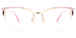 Pendy Browline Pink Glasses0