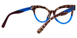 Ivelisse Cateye Red-Blue Glasses3