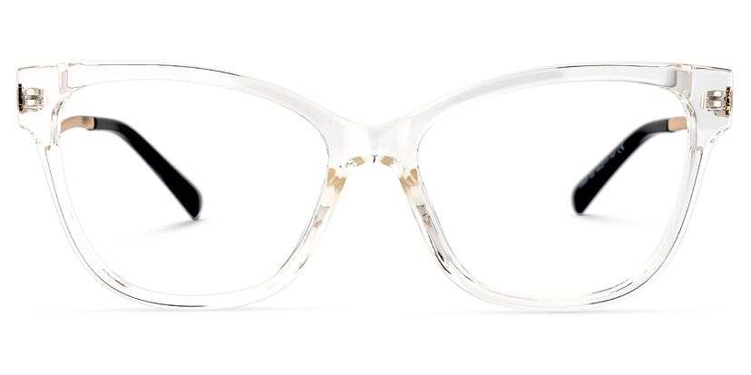 Stevens Cateye Clear Glasses