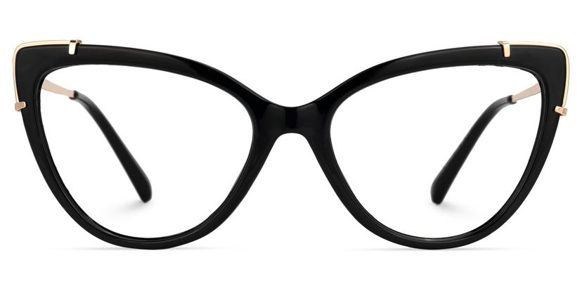 Yashira Cateye Black Glasses
