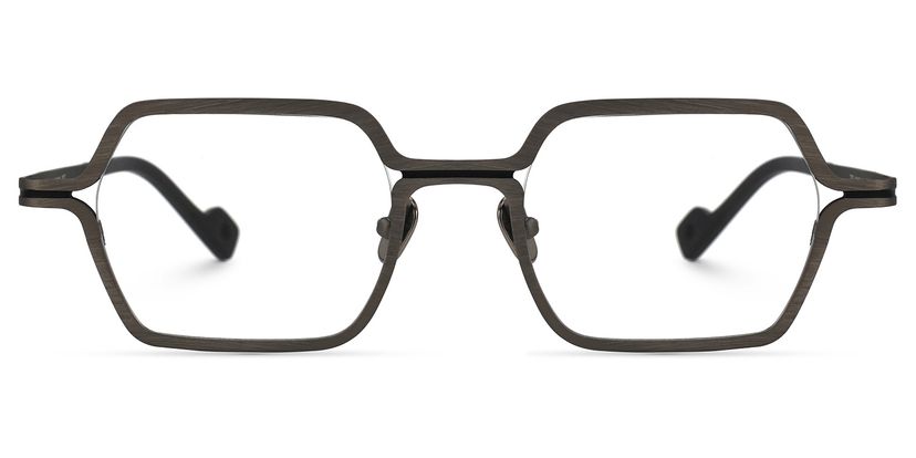 Katleend Square Gray Glasses