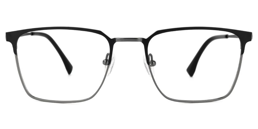 Khadajah Square Black-Gray Glasses